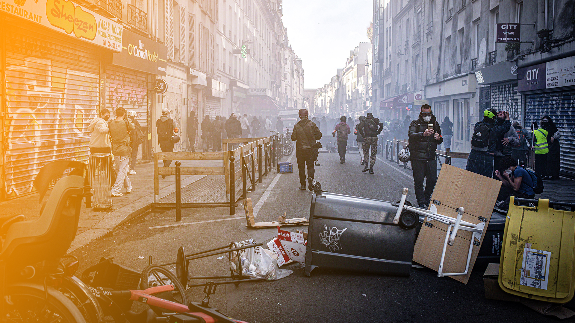 Quand le débordement manifeste – Récit en images du 17 octobre